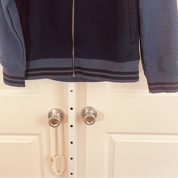 La Liga FC Barcelona Baseball Style Jacket - Men Size L - Blue - Picture 2 of 7